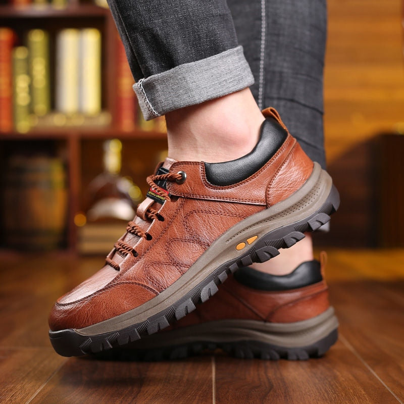 Lotte | Chaussures de randonnée confortables et respirantes en marron élégant