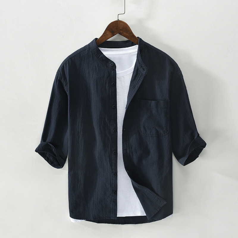 Alessandro | Chemise en Lin avec Tissu Respirant et Confort Léger pour Hommes