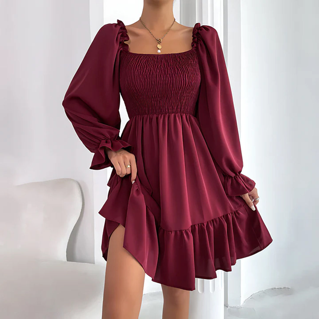 Audrie - Stylish dress with frills