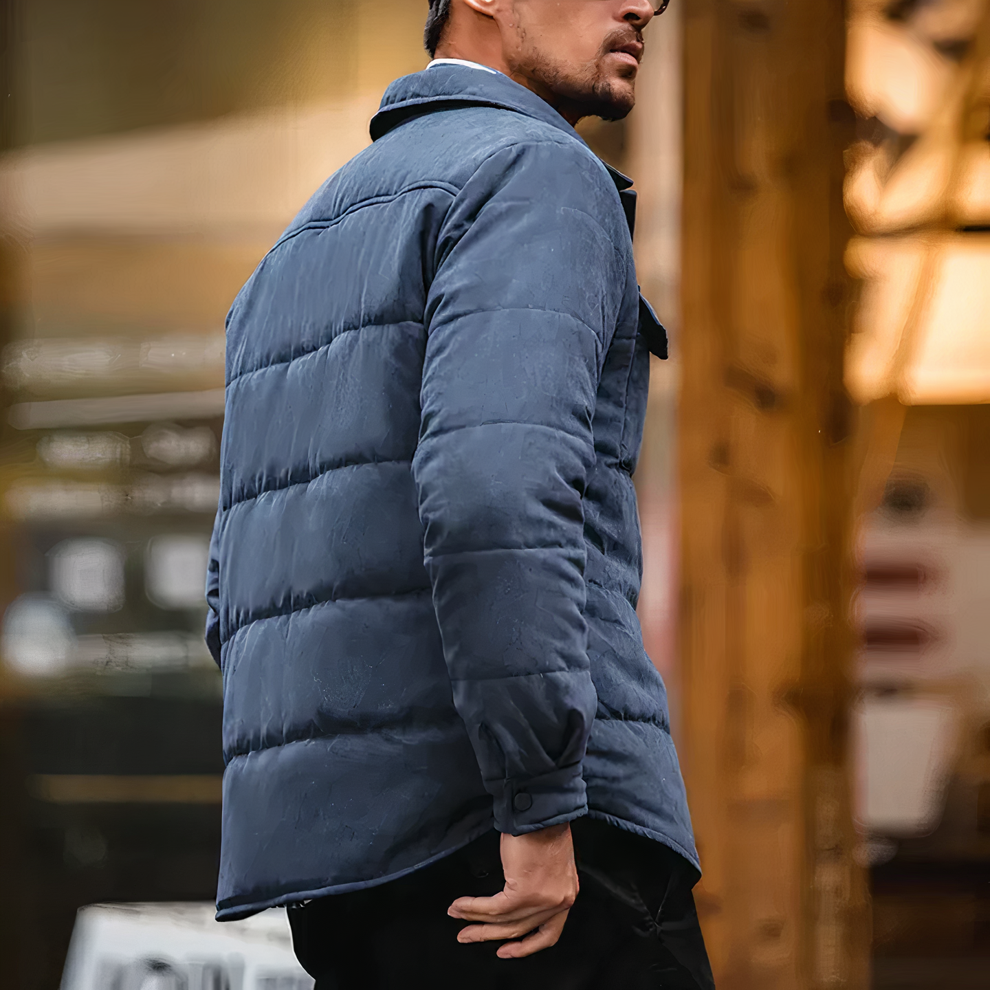 Alaric | Veste d'hiver avec Style Rétro et Doublure Chaude pour Homme