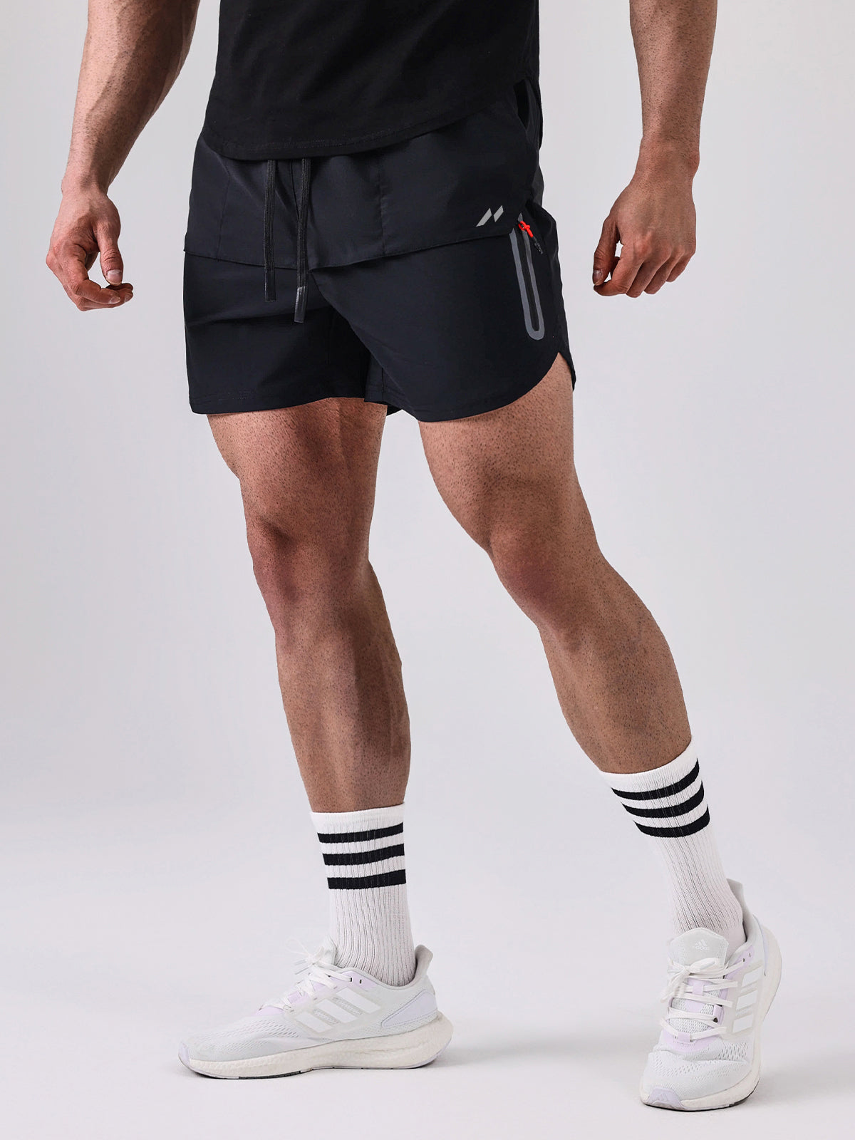 Axel | Short de Sport avec Tissu Élastique et Évacuation de l'Humidité pour Hommes