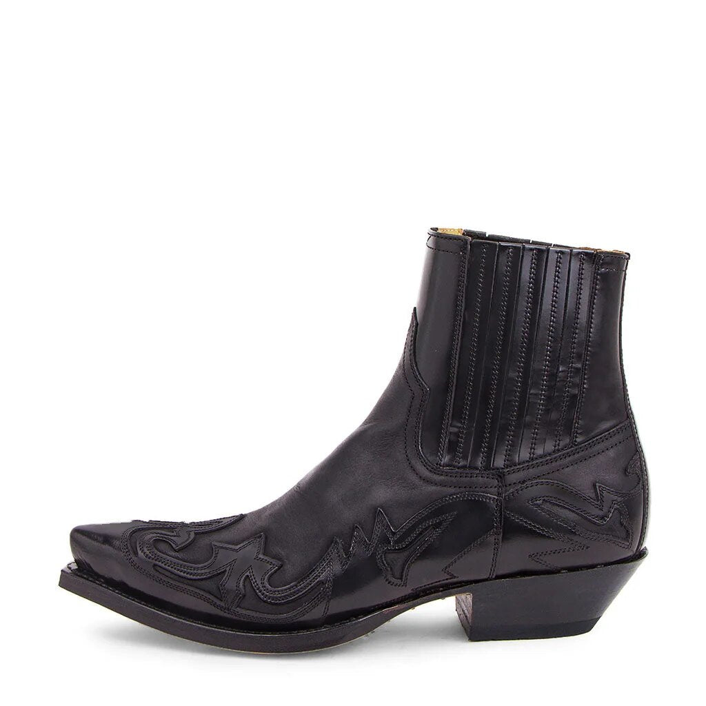 Sara | Bottes de cow-boy en cuir tendance avec talon élégant