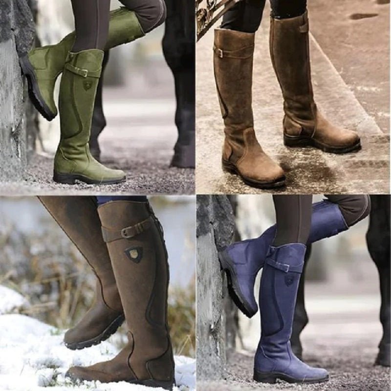 Tiziri | Bottines Élégantes en Cuir pour Femmes