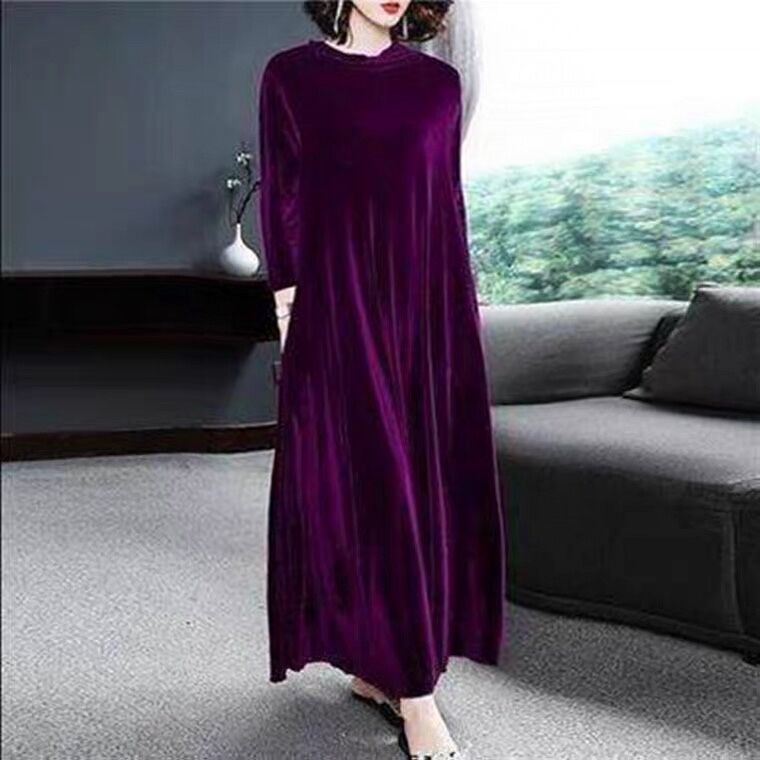 Bellevo | Robe longue en velours