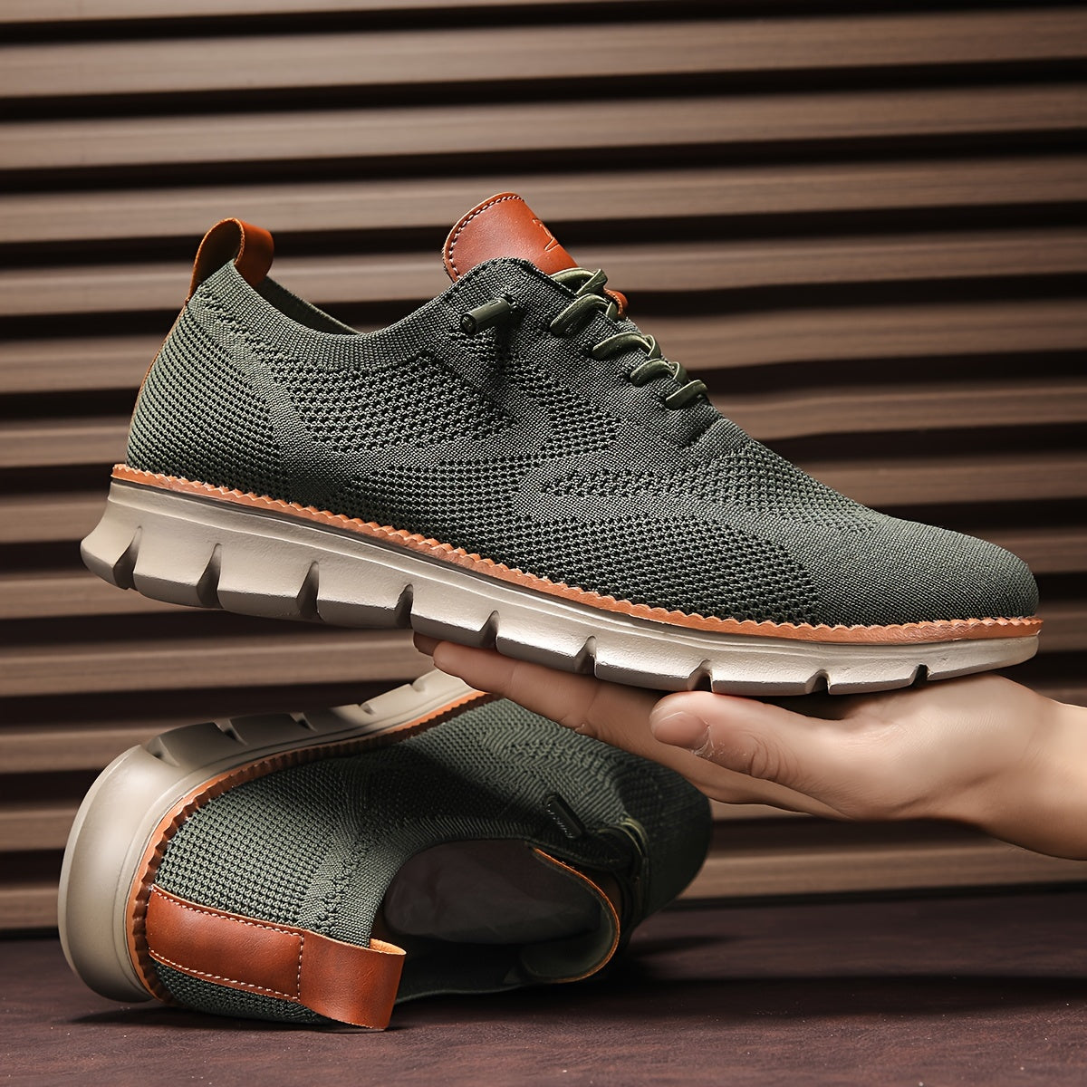 Gordon - Baskets en tricot pour hommes