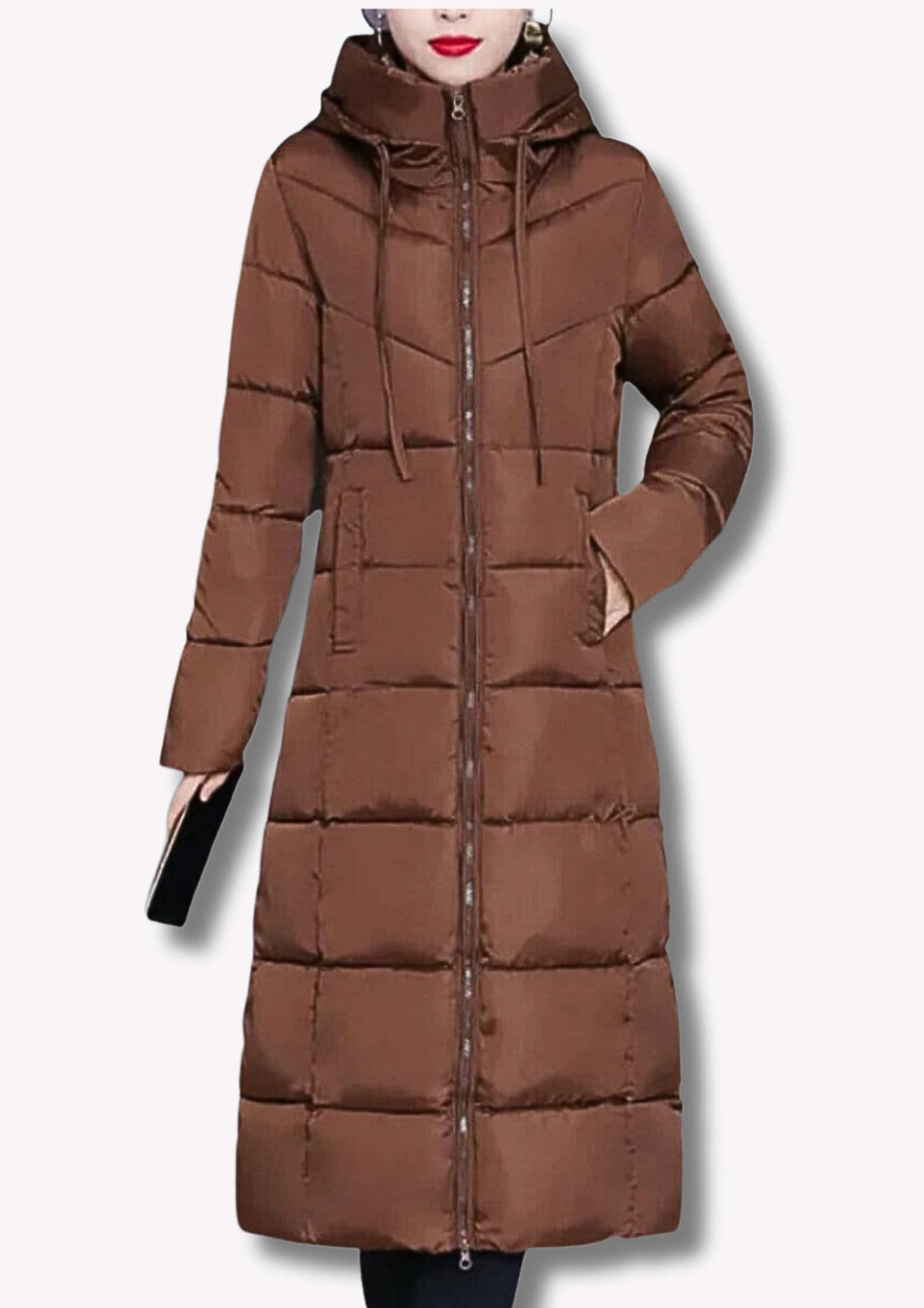 Arina - Long Manteau Élégant pour Femme