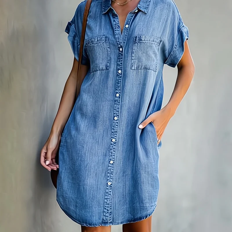 Chloé - Robe en denim