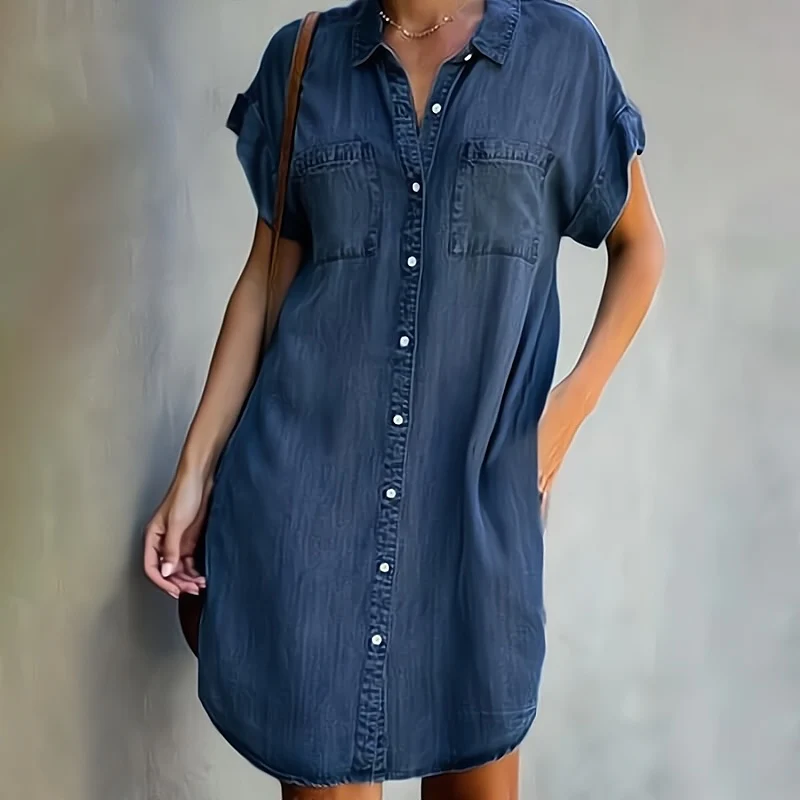 Chloé - Robe en denim