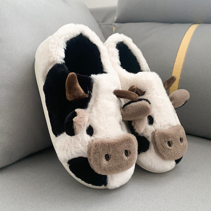 Phoebeline - Pantoufles en peluche luxueuses et douillettes pour dames