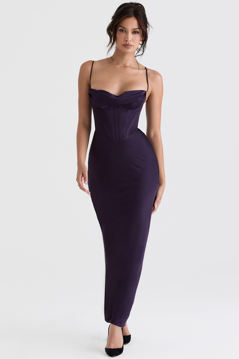 Sophia - Robe longue corset élégante