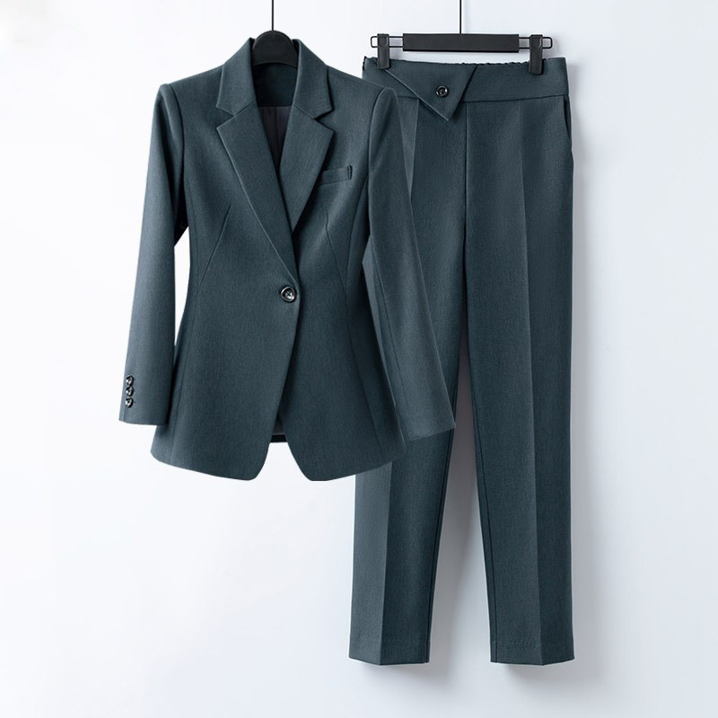 Aurélien | Blazer Élégant avec Pantalon à Taille Haute et Poches Pratiques pour Hommes