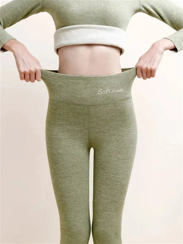 Sophie | Leggings Amincissants avec Doublure en Polaire et Ajustement Confortable pour Femmes