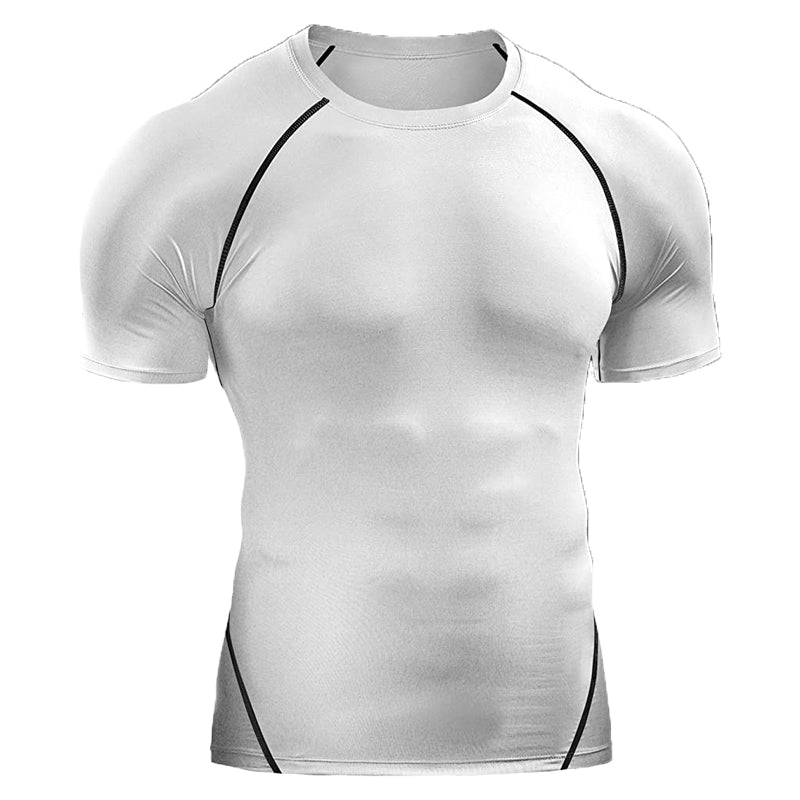 AeroSportif | T-Shirt avec Compression Avancée et Respirabilité Maximale pour Hommes