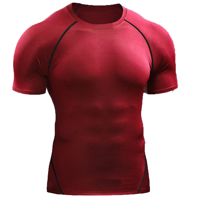 AeroSportif | T-Shirt avec Compression Avancée et Respirabilité Maximale pour Hommes