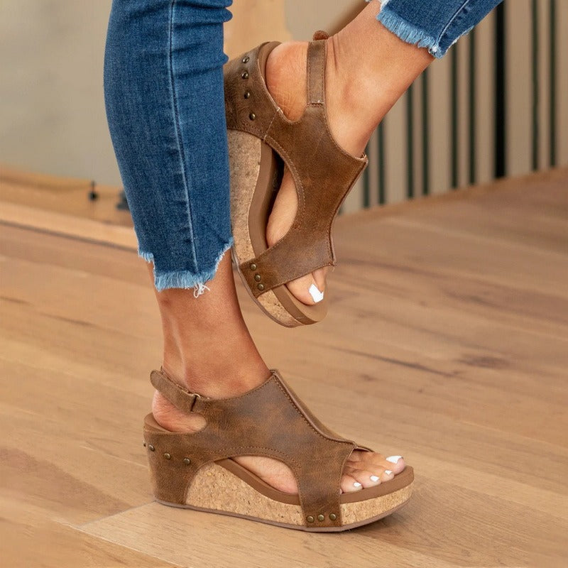 Sneha | Sandales d'été en cuir