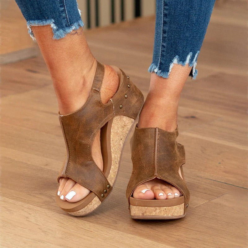 Sneha | Sandales d'été en cuir