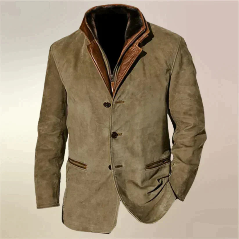 Veste d'automne vintage pour homme