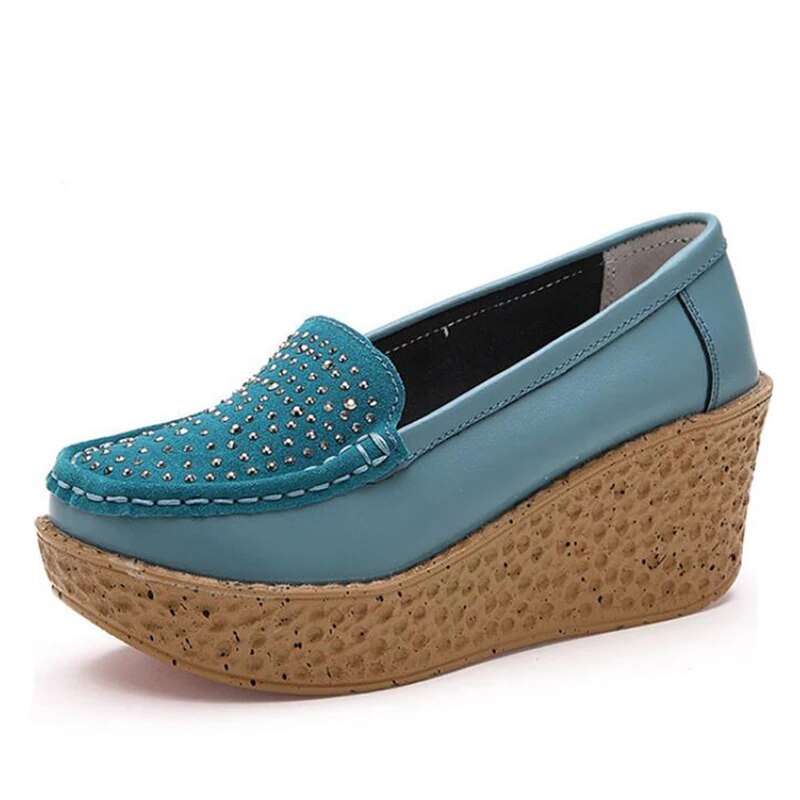 Léonie | Chaussures à haut plateau avec Élégance et Confort pour Femmes