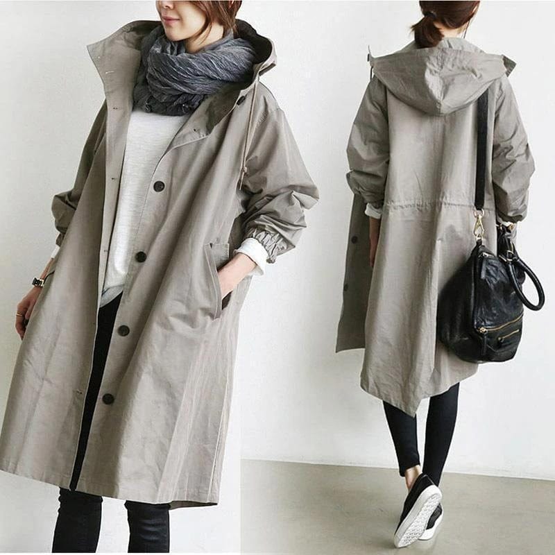 Andréa - Imperméable trench-coat élégant