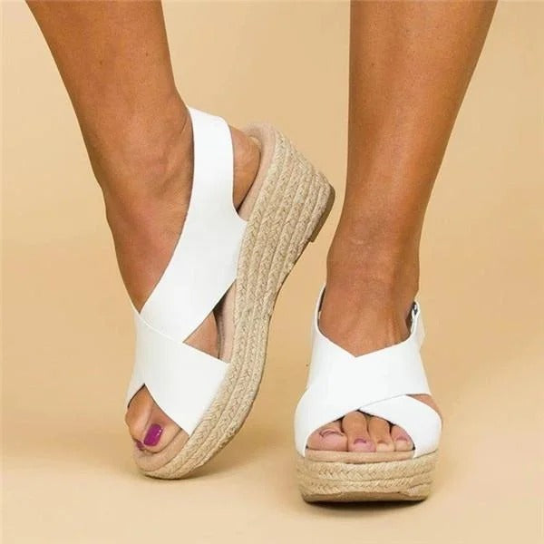 Zheng | Sandales espadrilles élégantes