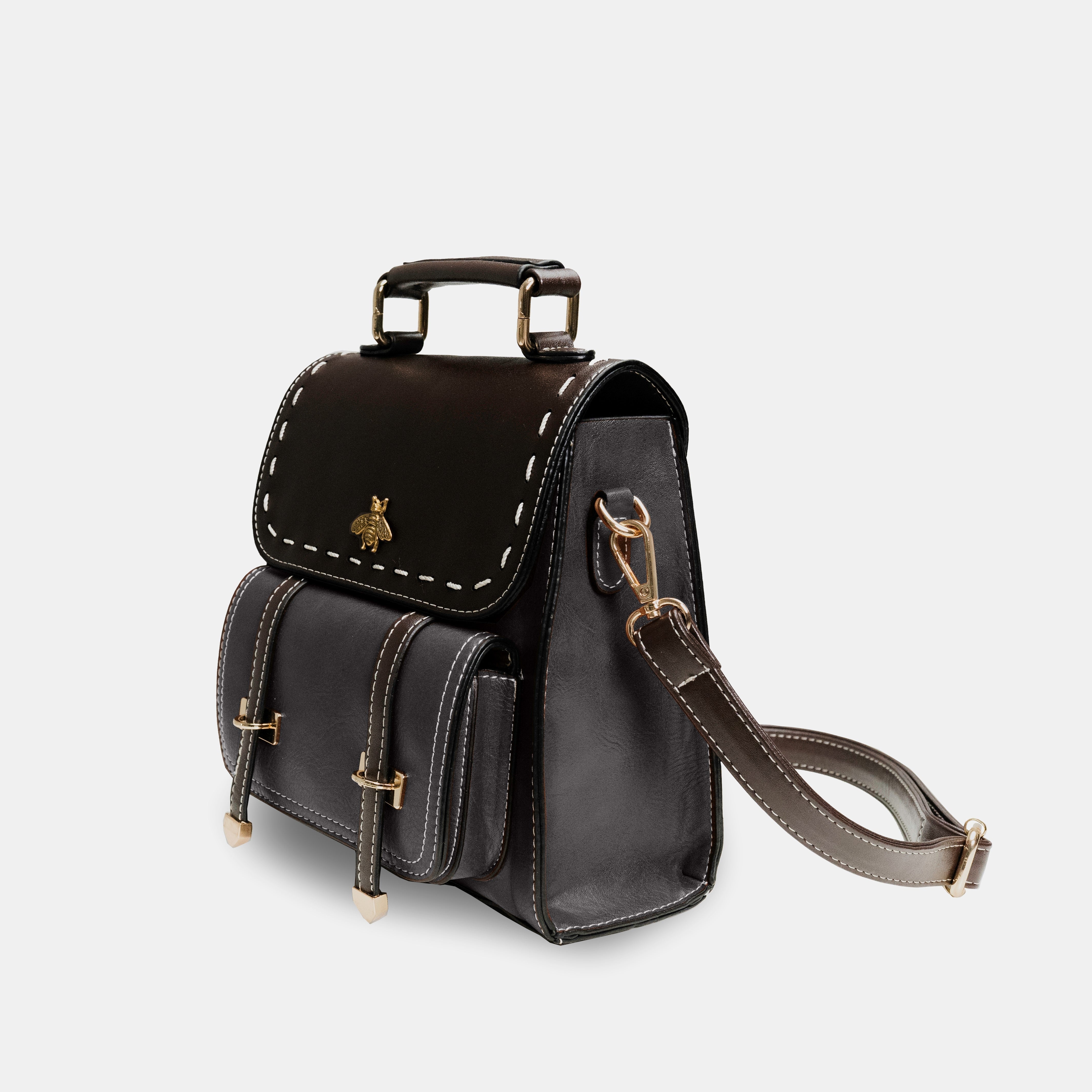 Bellevo | Vintage-Inspired Vegan Leather Backpack – Stylish, Spacious, and Versatile for Everyday Use