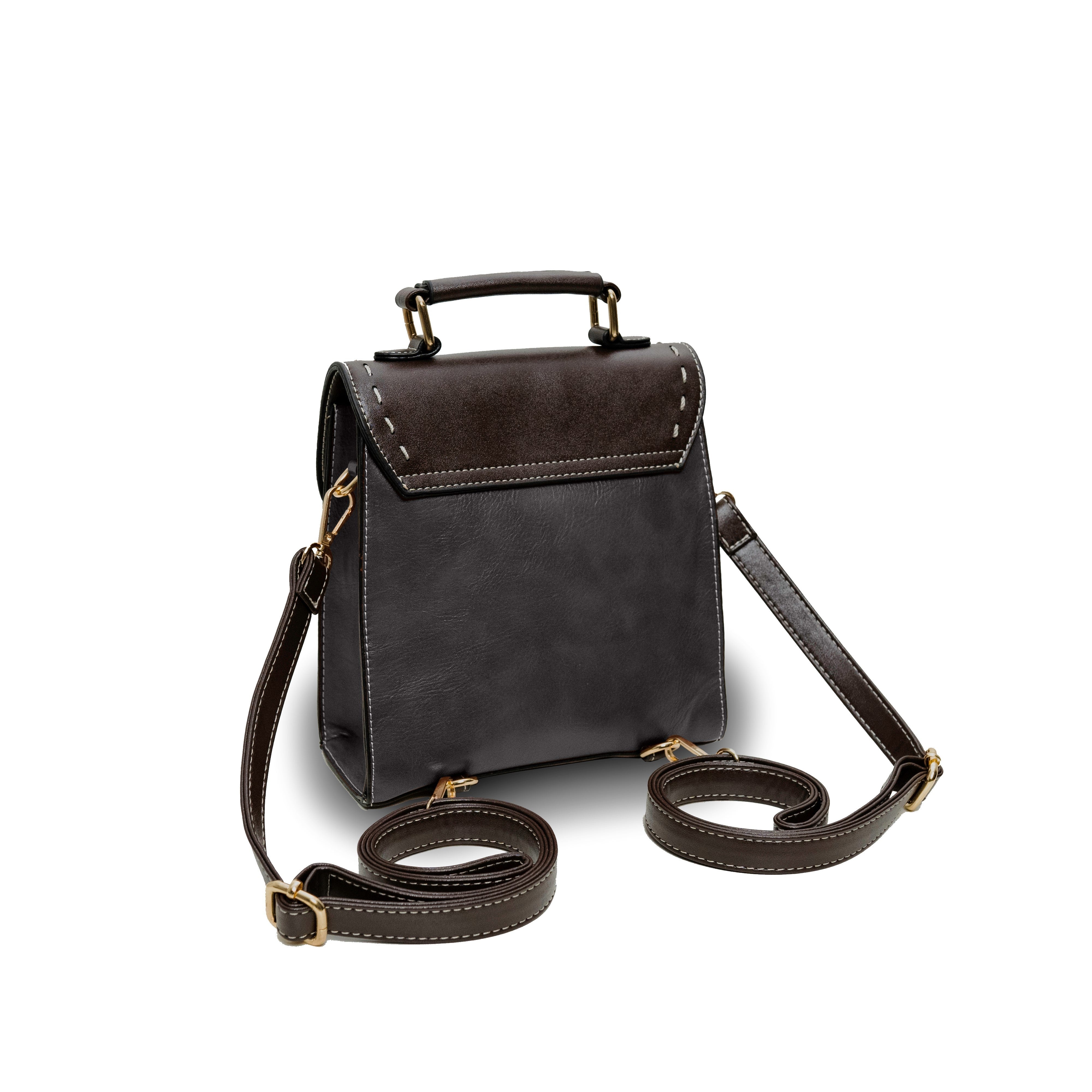 Bellevo | Vintage-Inspired Vegan Leather Backpack – Stylish, Spacious, and Versatile for Everyday Use