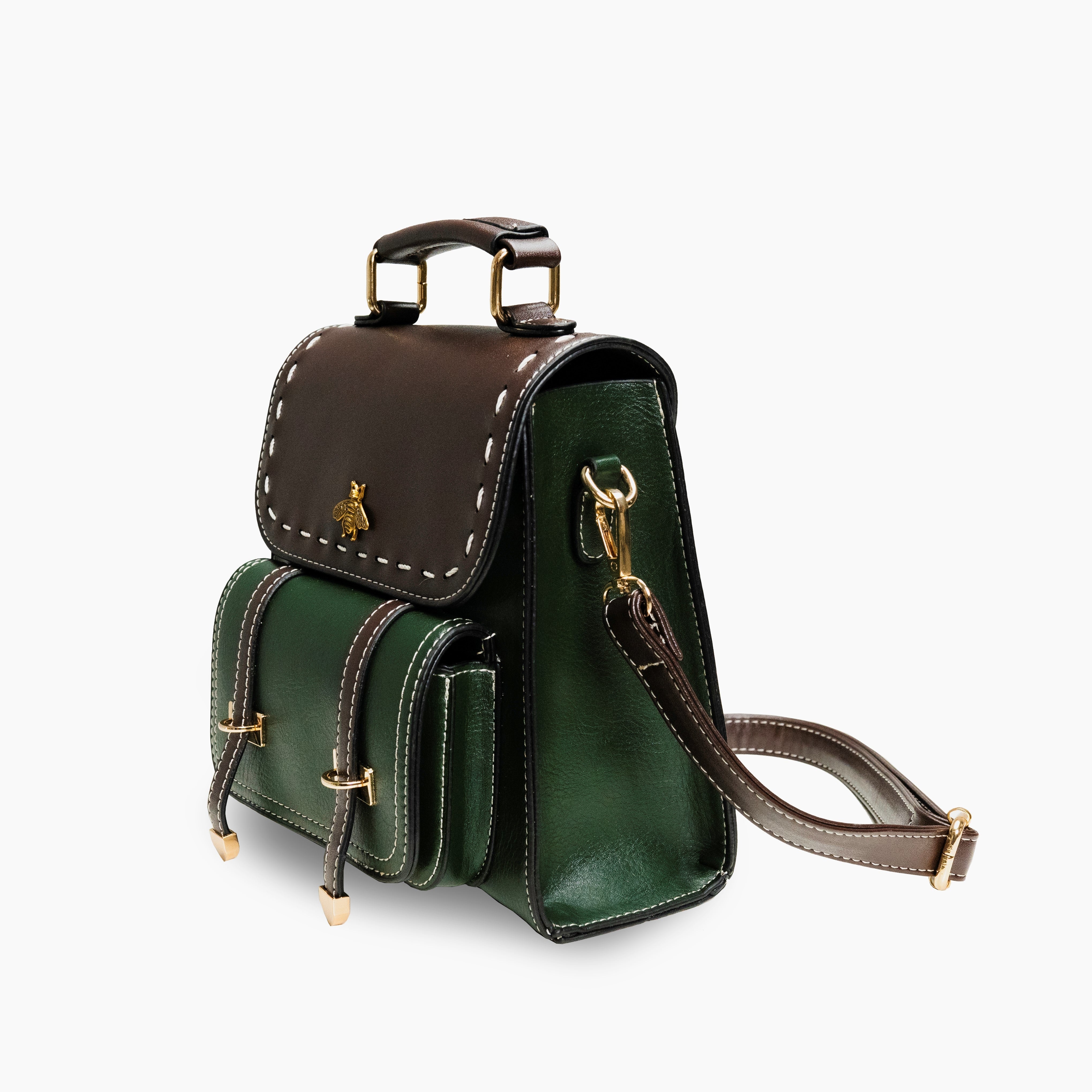 Bellevo | Vintage-Inspired Vegan Leather Backpack – Stylish, Spacious, and Versatile for Everyday Use