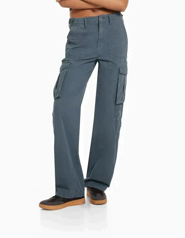 Brandi - Pantalon cargo coupe droite pour femme