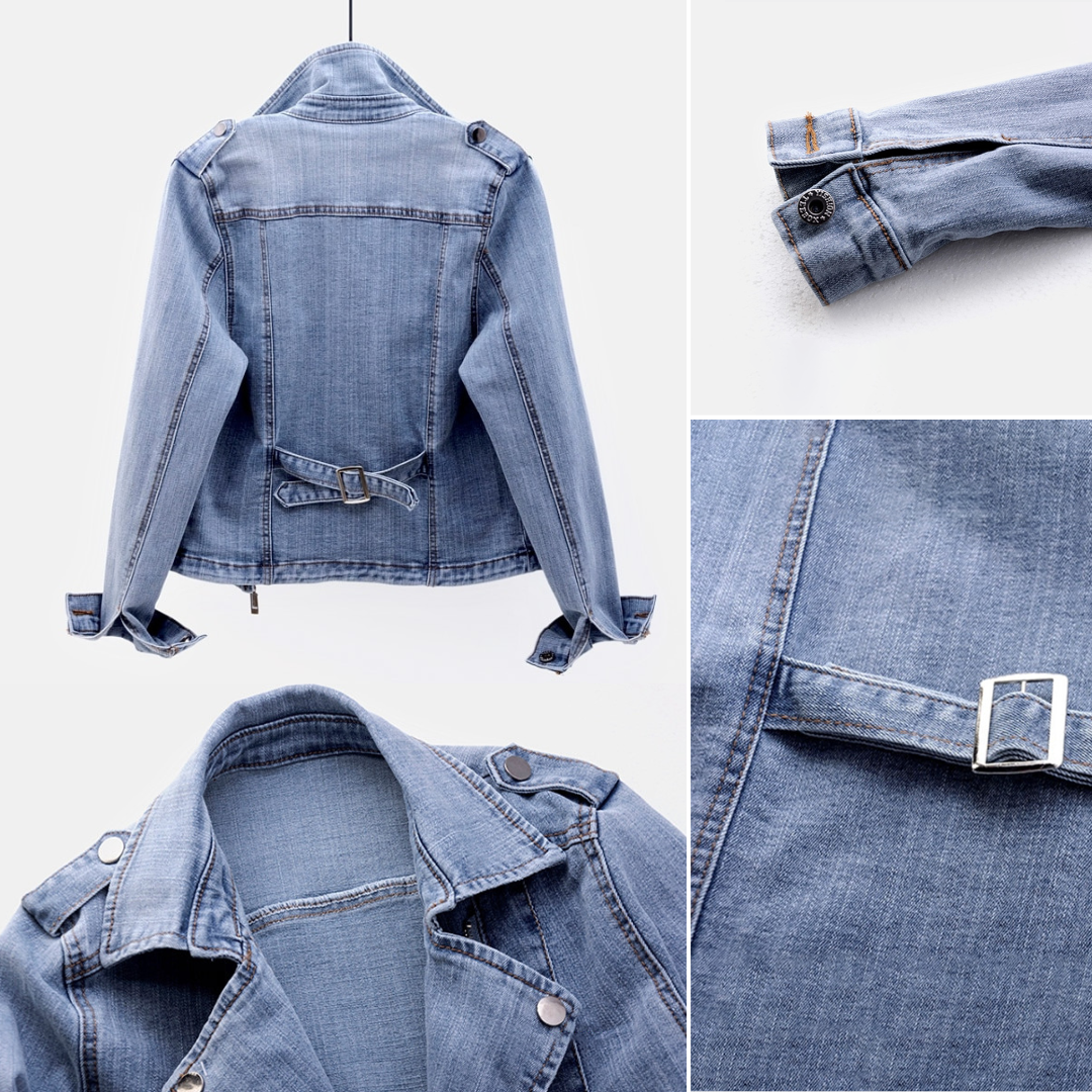 Alyssa | Veste en Jean avec Style Intemporel et Polyvalence pour Femmes