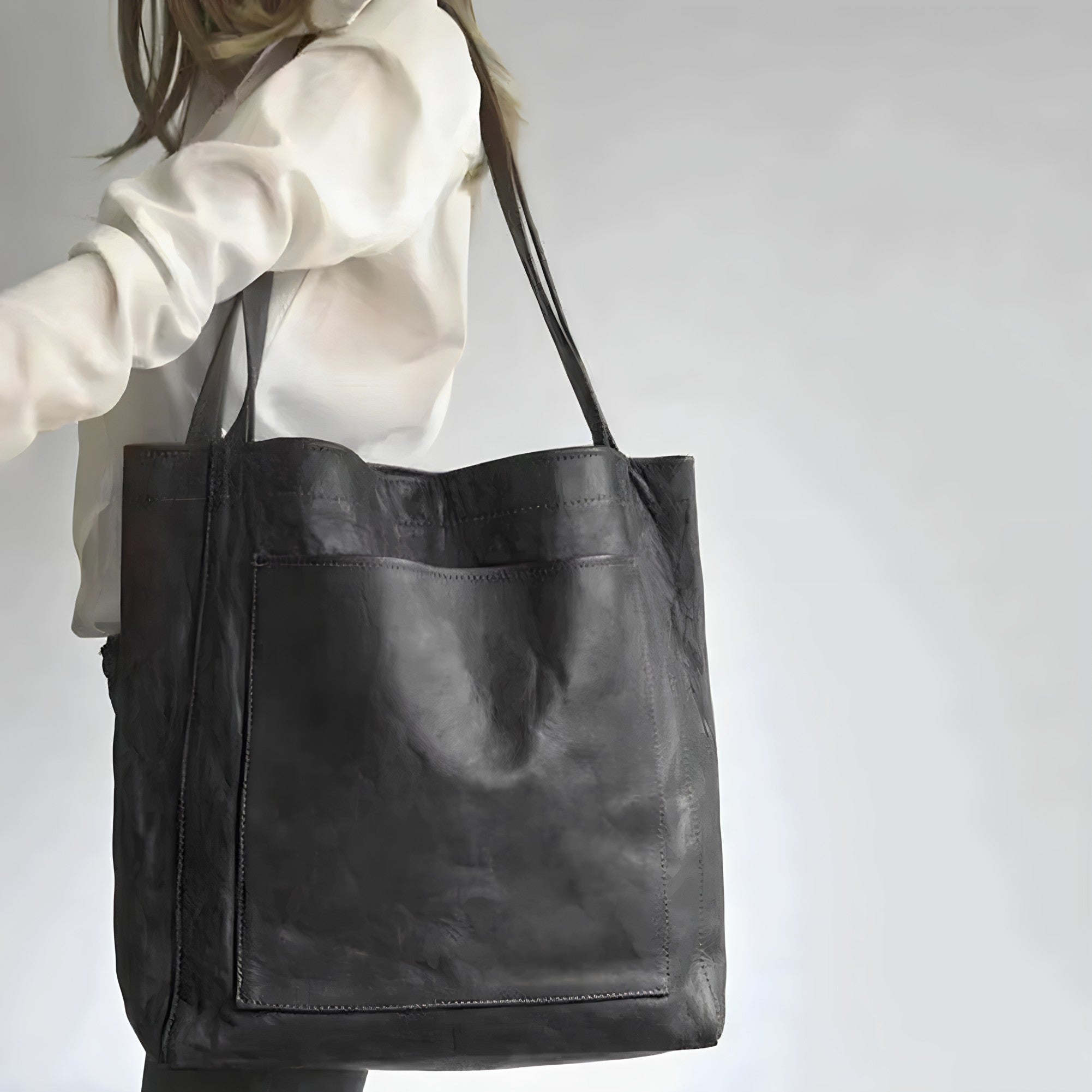 Bellevo | Sac à main en cuir de cire d'huile pour femmes, sac à bandoulière de luxe, sacs de créateur, nouvelle collection 2024