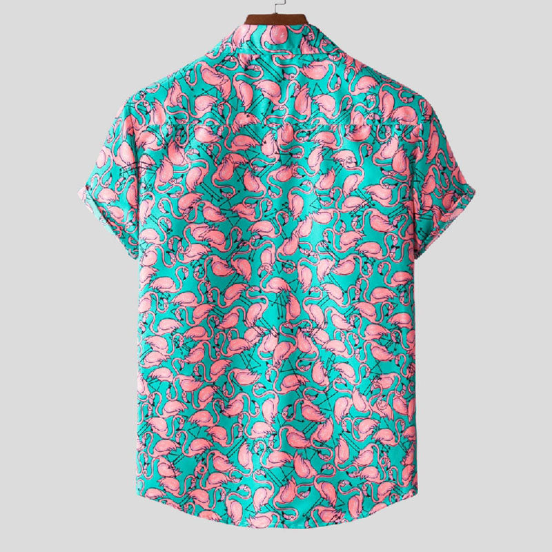 Tropicalia | Chemise avec Tissu Respirant et Design Élégant pour Hommes