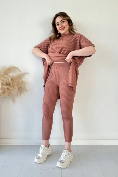 Léona | Ensemble Tricoté avec Confort Élevé et Liberté de Mouvement pour Femmes