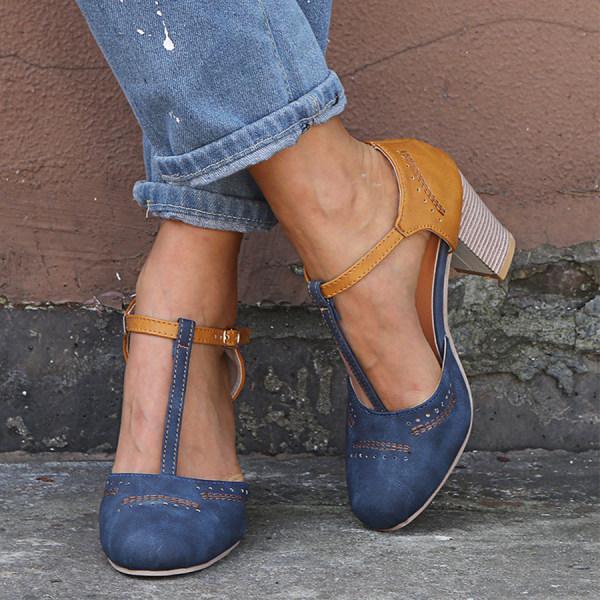 Mirela - Talons Vintage élégants et intemporels pour femmes