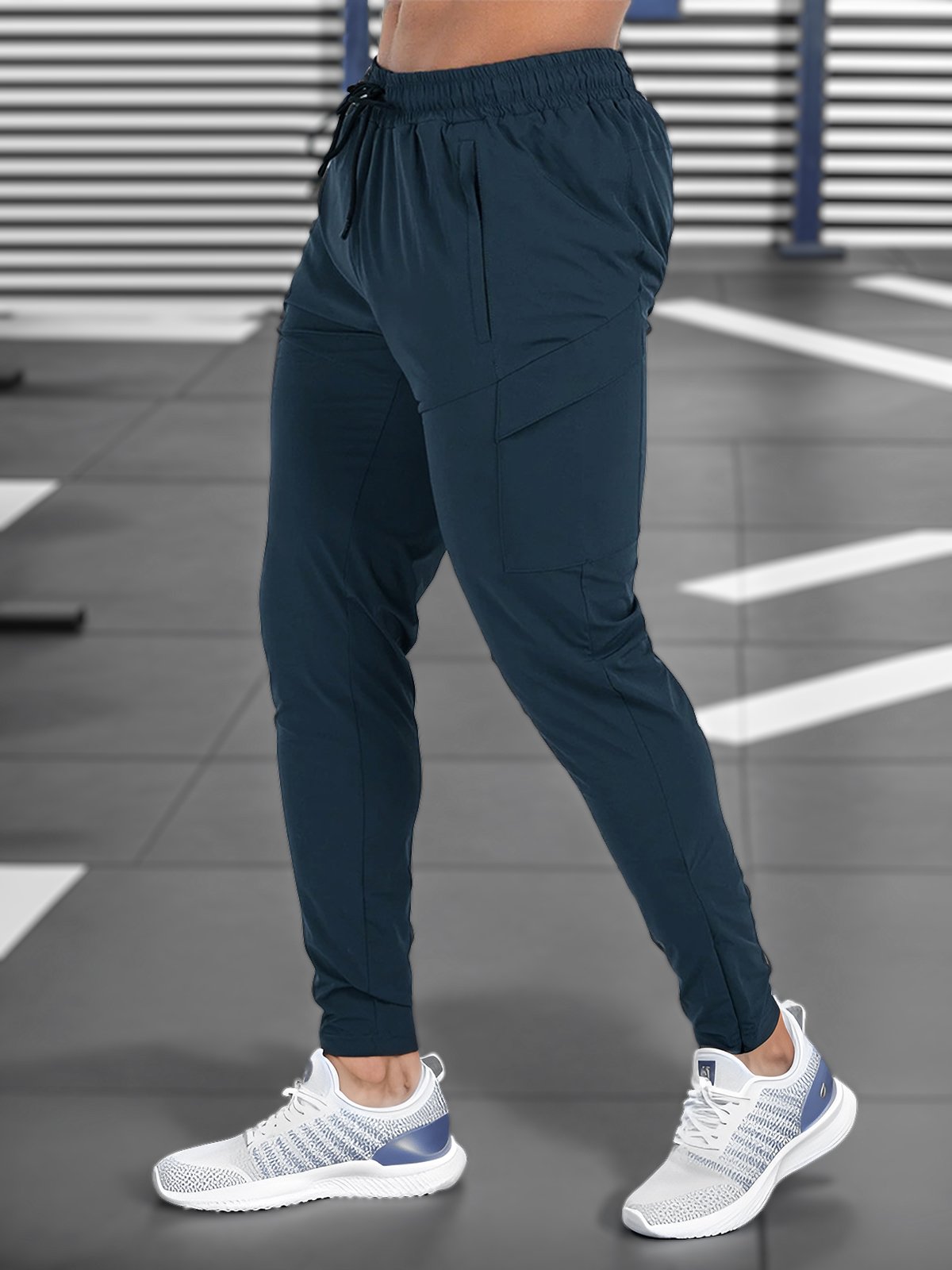 Athlon | Joggers avec Tissu Extensible et Séchage Rapide pour Hommes