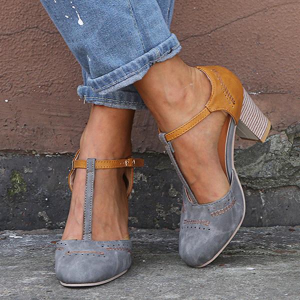 Mirela - Talons Vintage élégants et intemporels pour femmes