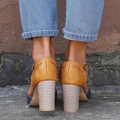 Mirela - Talons Vintage élégants et intemporels pour femmes