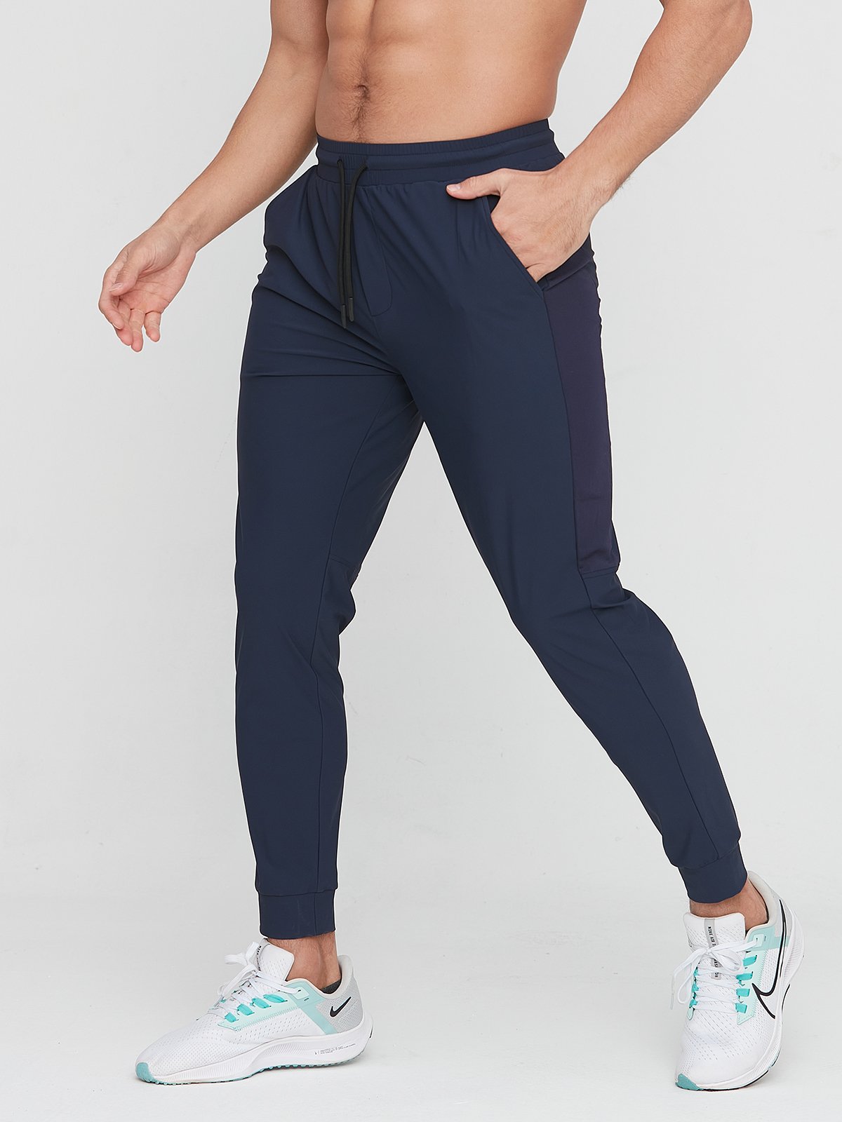 Auréole | Pantalon de jogging avec Tissu Ultra-Stretch et Évacuation d'Humidité pour Tous les Sports