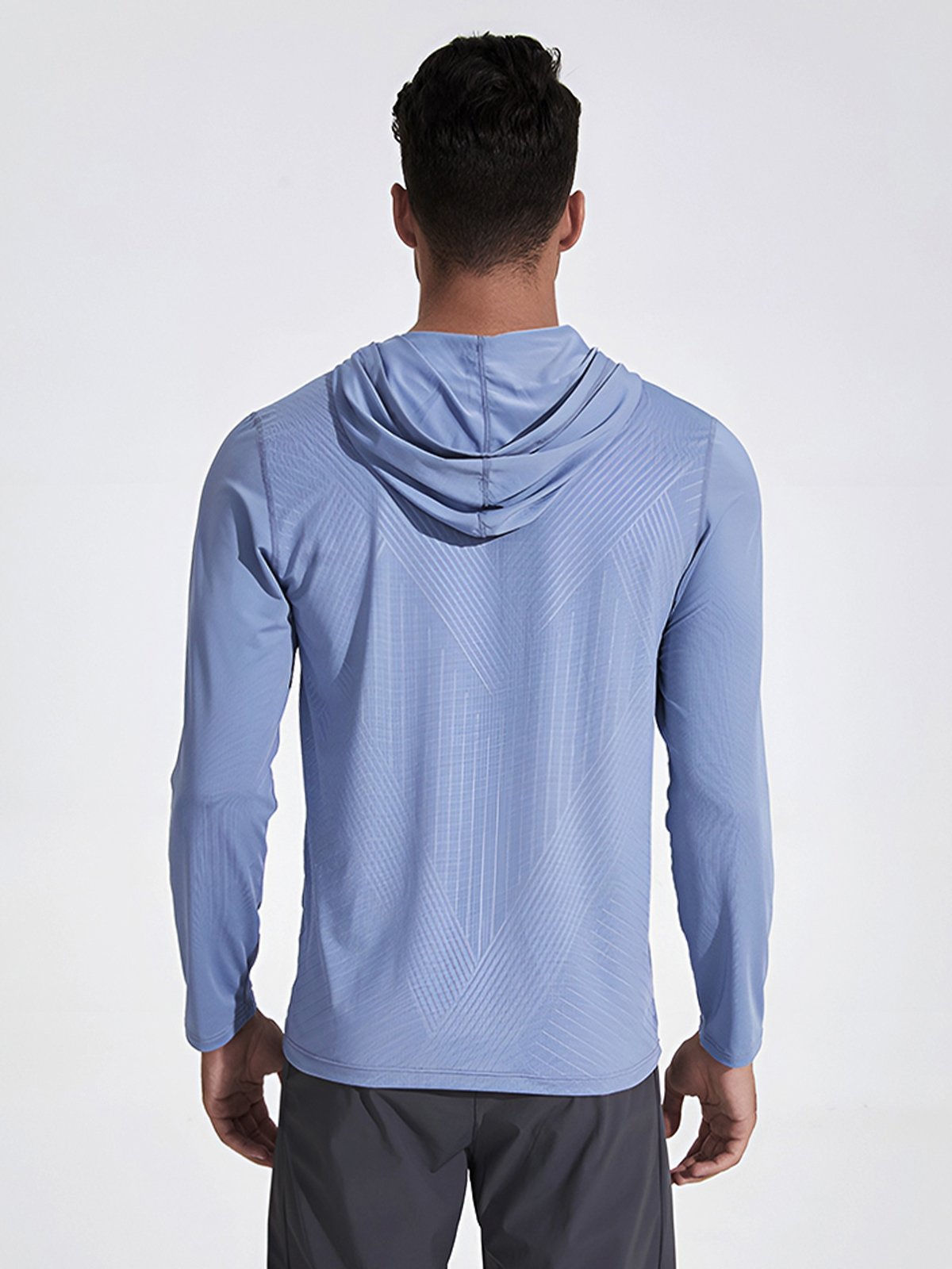 Athlétique | Chemise à séchage rapide avec Tissu Évacuant l'Humidité et Manches Raglan pour Hommes Actifs