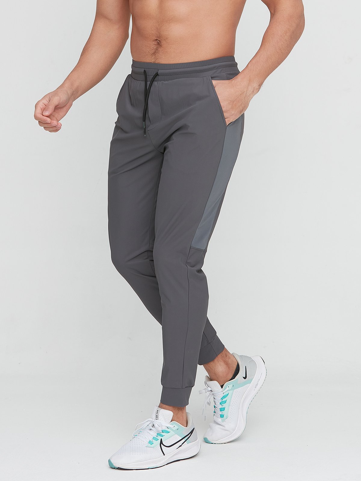 Auréole | Pantalon de jogging avec Tissu Ultra-Stretch et Évacuation d'Humidité pour Tous les Sports