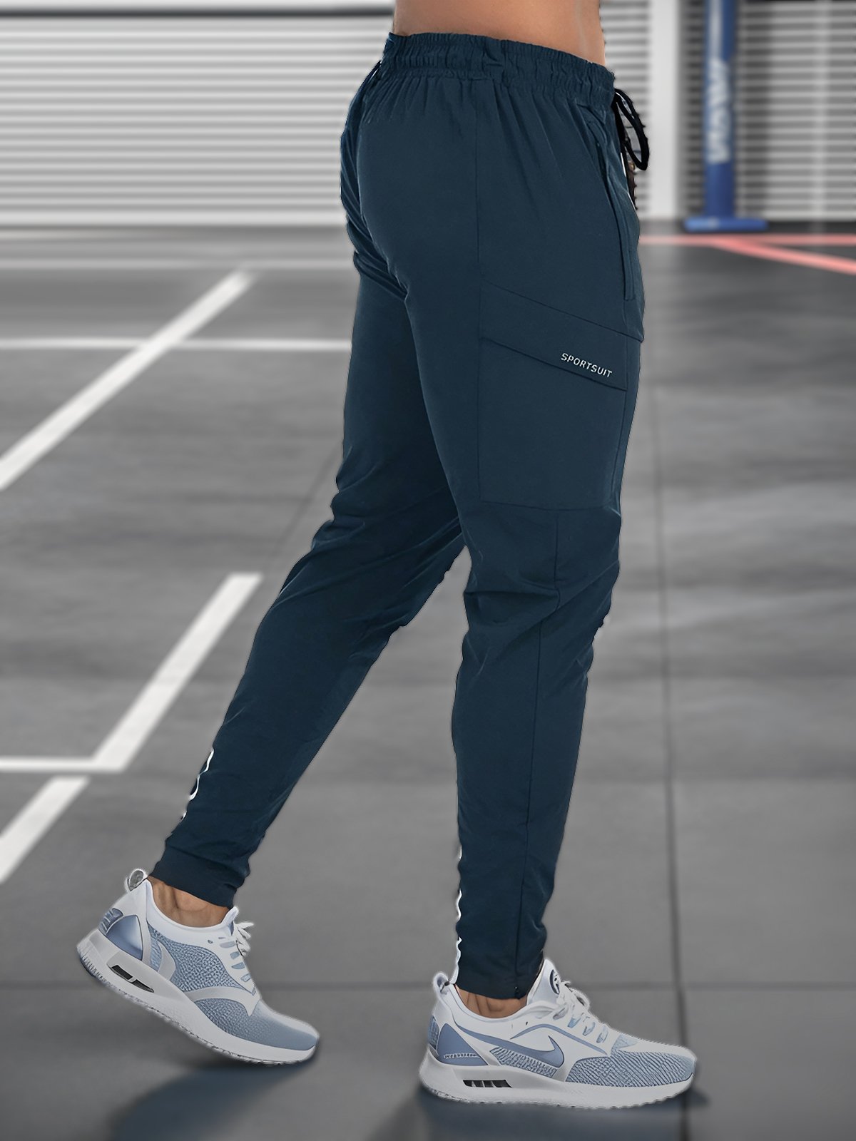 Athlon | Joggers avec Tissu Extensible et Séchage Rapide pour Hommes