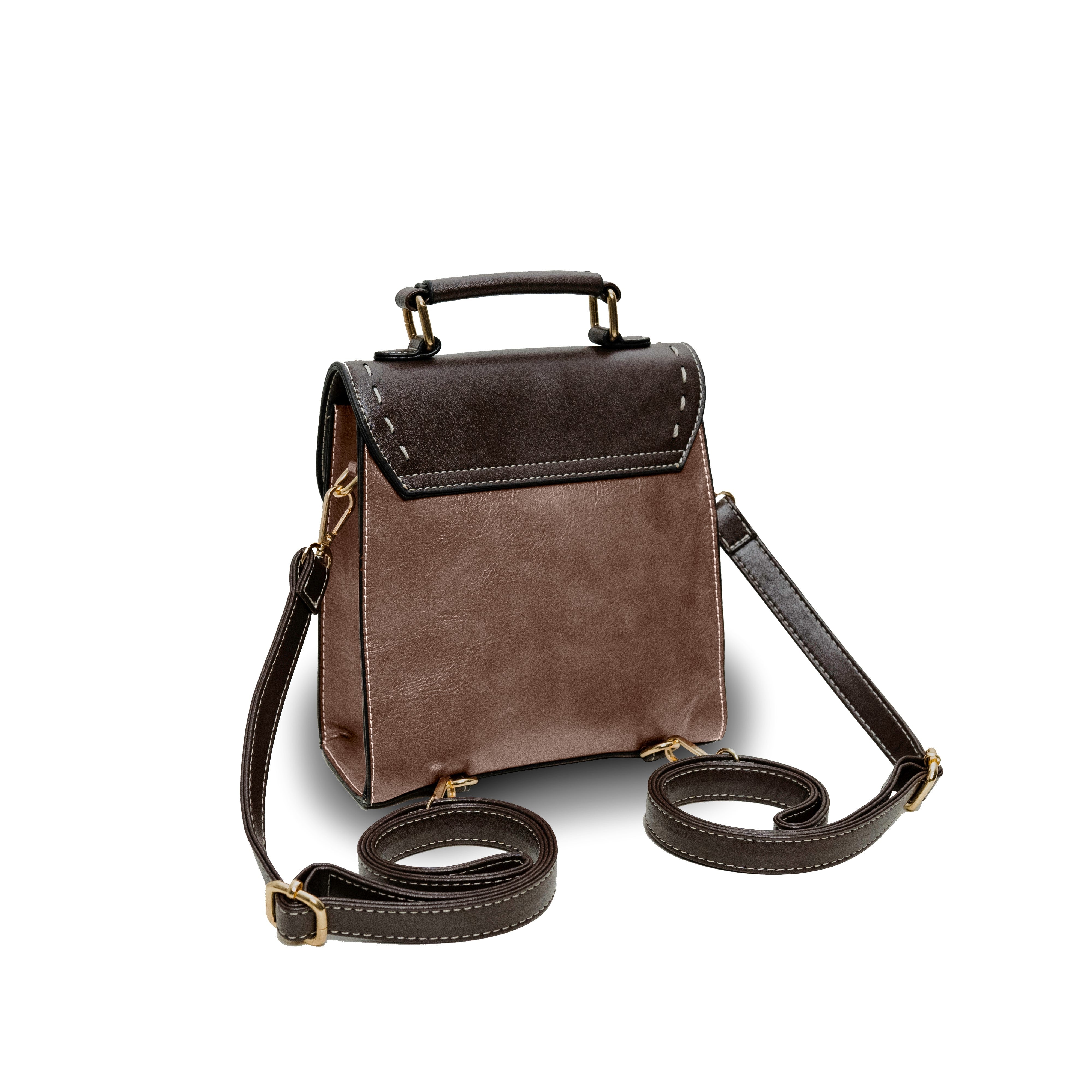 Bellevo | Vintage-Inspired Vegan Leather Backpack – Stylish, Spacious, and Versatile for Everyday Use