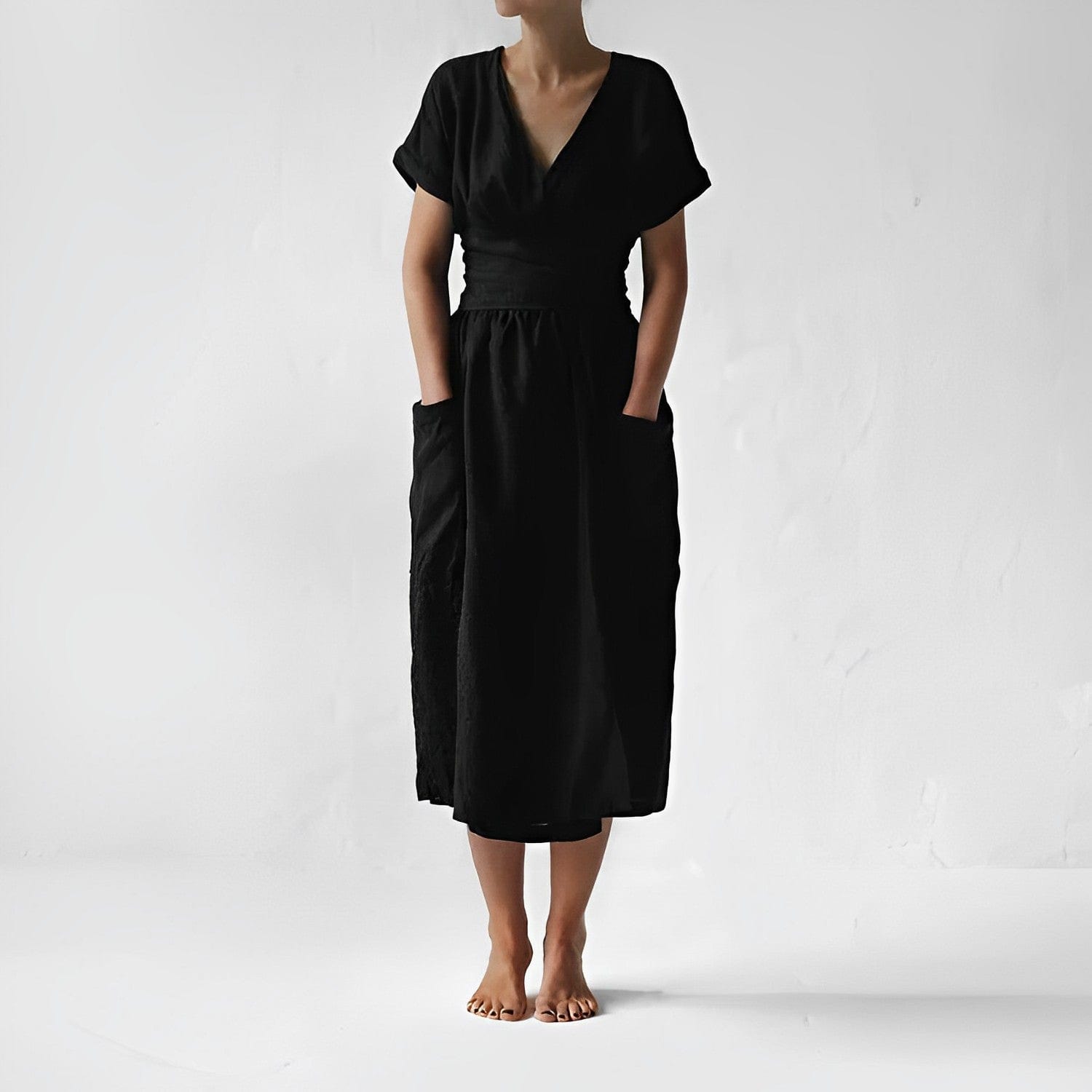 Viviene | Mode robe en lin élégante