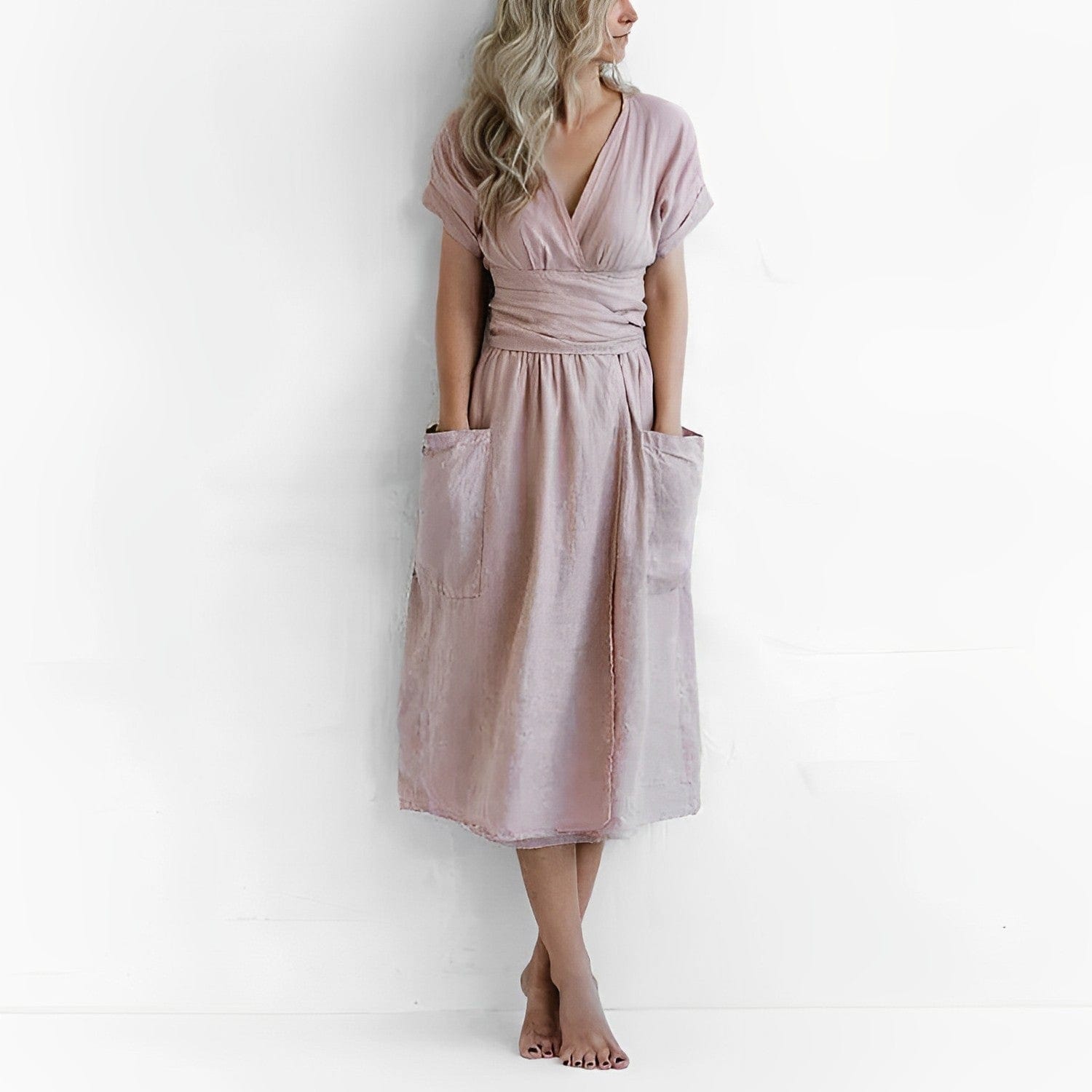 Viviene | Mode robe en lin élégante