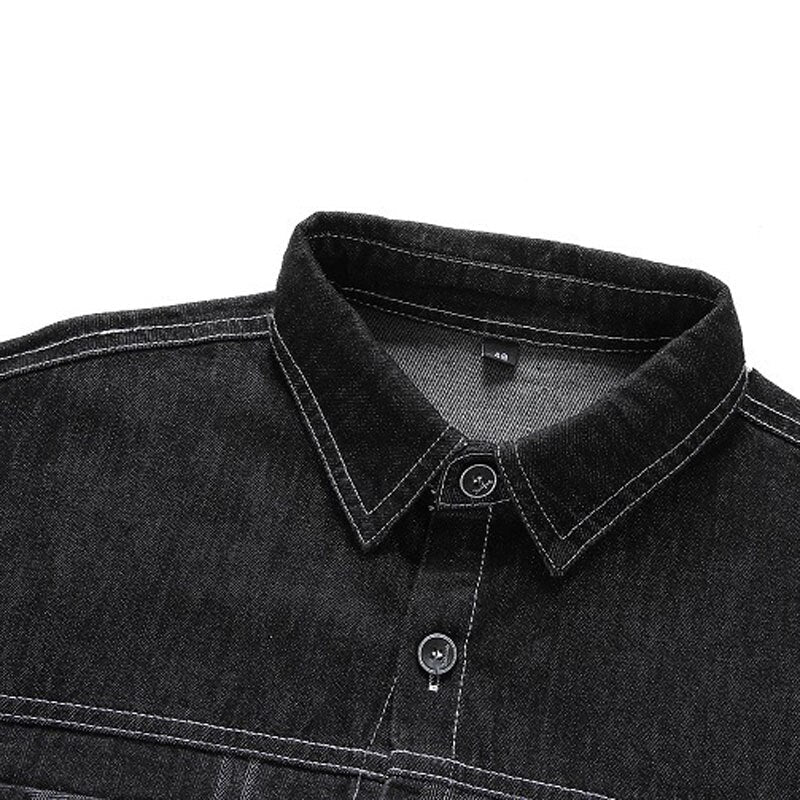 Calypso | Chemise en denim avec Élégance Western et Style Moderne pour Hommes