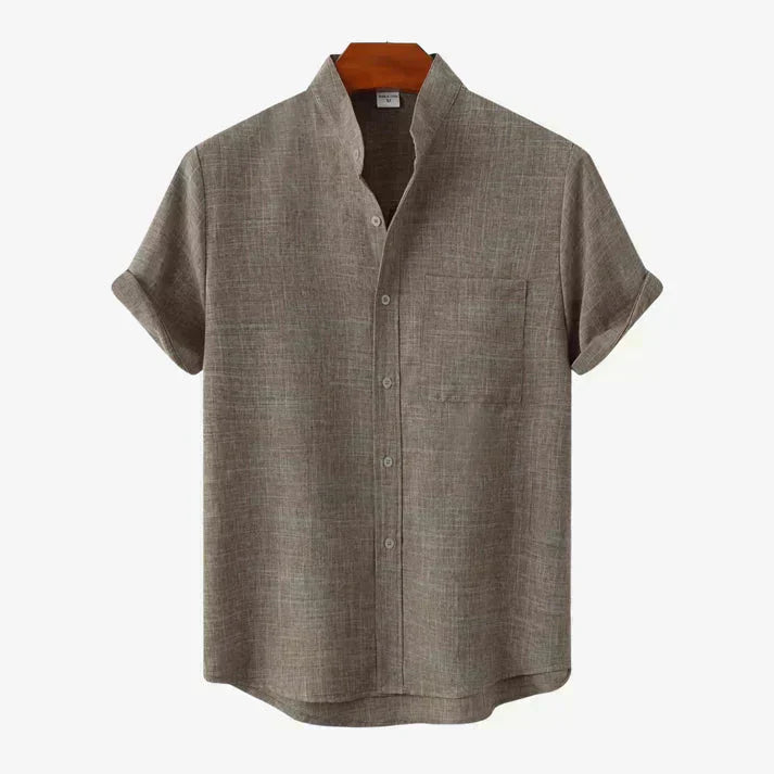 Chemise légère en lin pour hommes