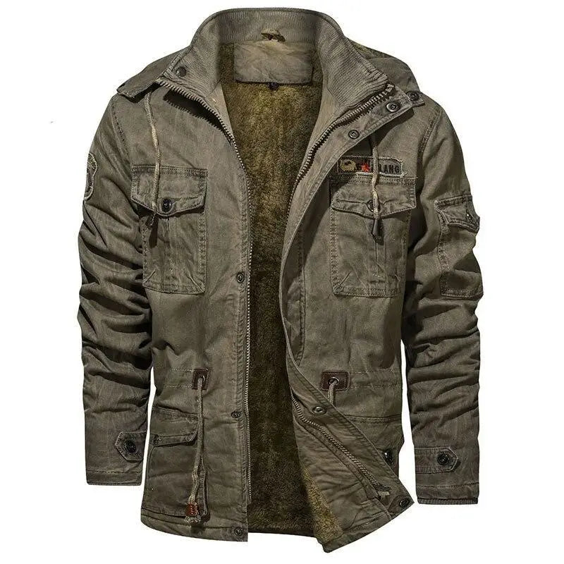 Luca | Parka Militaire avec Style Vintage et Confort Optimal pour Hommes