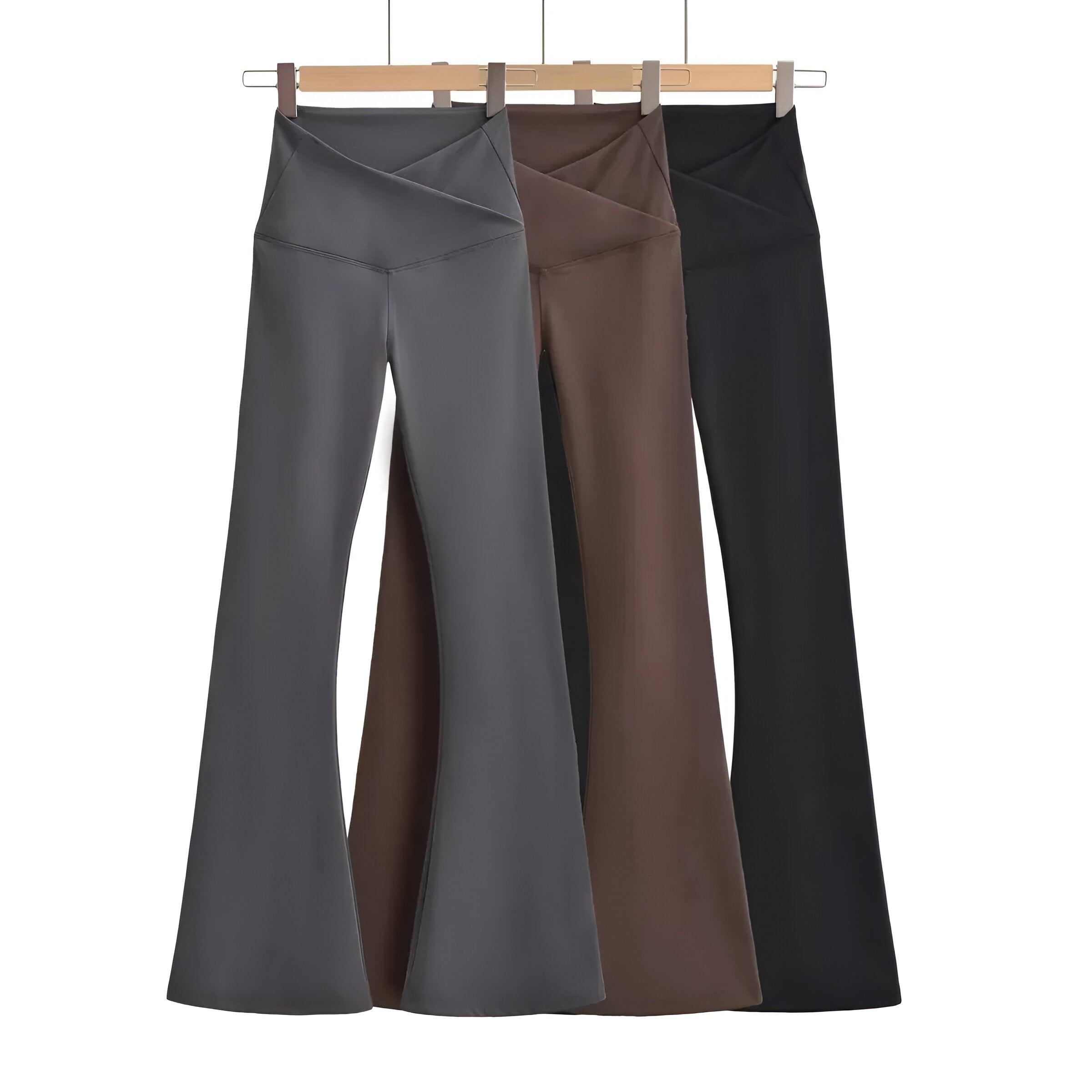 Sélène | Pantalon Évasé avec Tissu Respirant et Sec pour Femmes