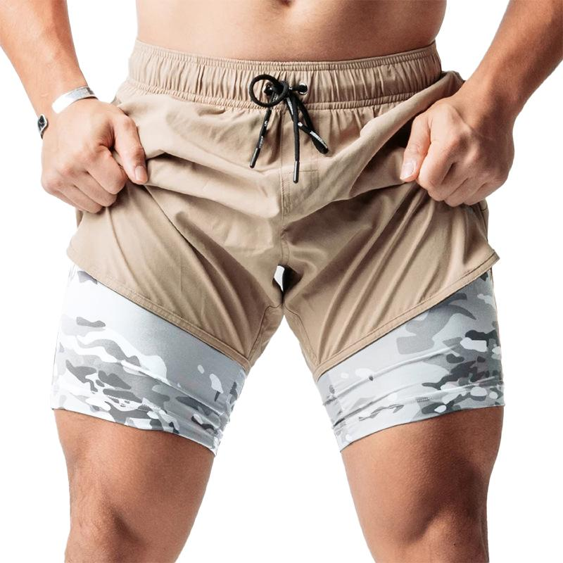 Athlétique | Short de Compression avec Élasticité Optimale et Poches Fonctionnelles pour Hommes