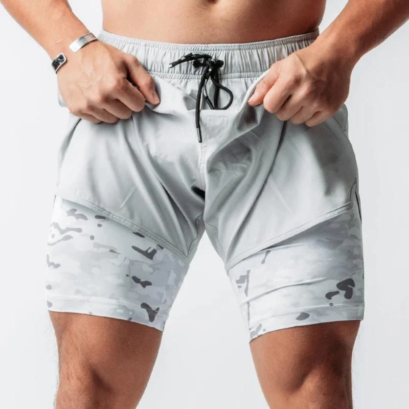 Athlétique | Short de Compression avec Élasticité Optimale et Poches Fonctionnelles pour Hommes