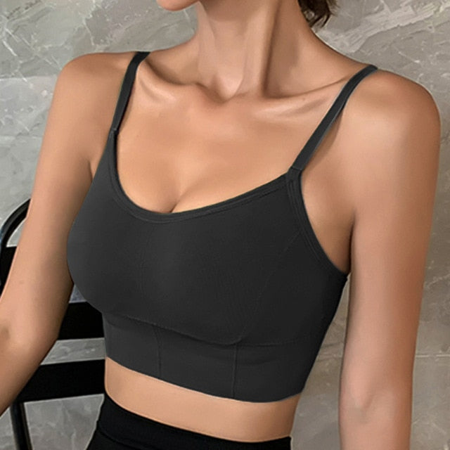 Luna | Crop Top sans Couture avec Tissu Respirant et Confort Optimal pour Femmes